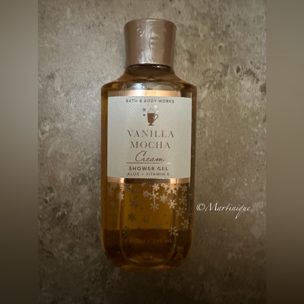BATH & BODY WORKS VANILLA MOCHA CREAM SHOWER GEL BODY WASH 10 OZ NEW
